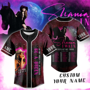 Shania Twain Baseball Jersey For Men Women And Kids Gift for Fans