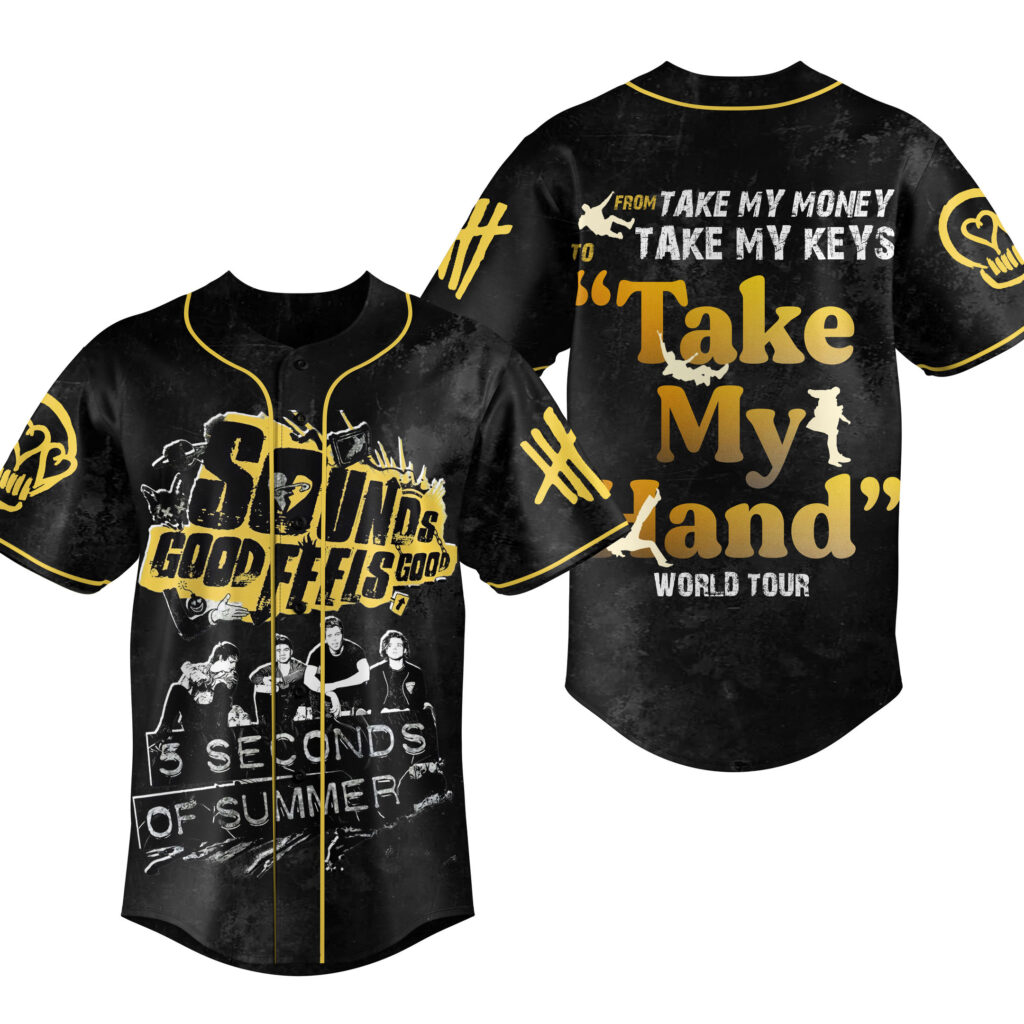 Sounds Good Feels Good Baseball Jersey For Men Women And Kids Gift for Fans Sounds Good Feels Good Baseball Jersey For Men Women And Kids Gift for Fans