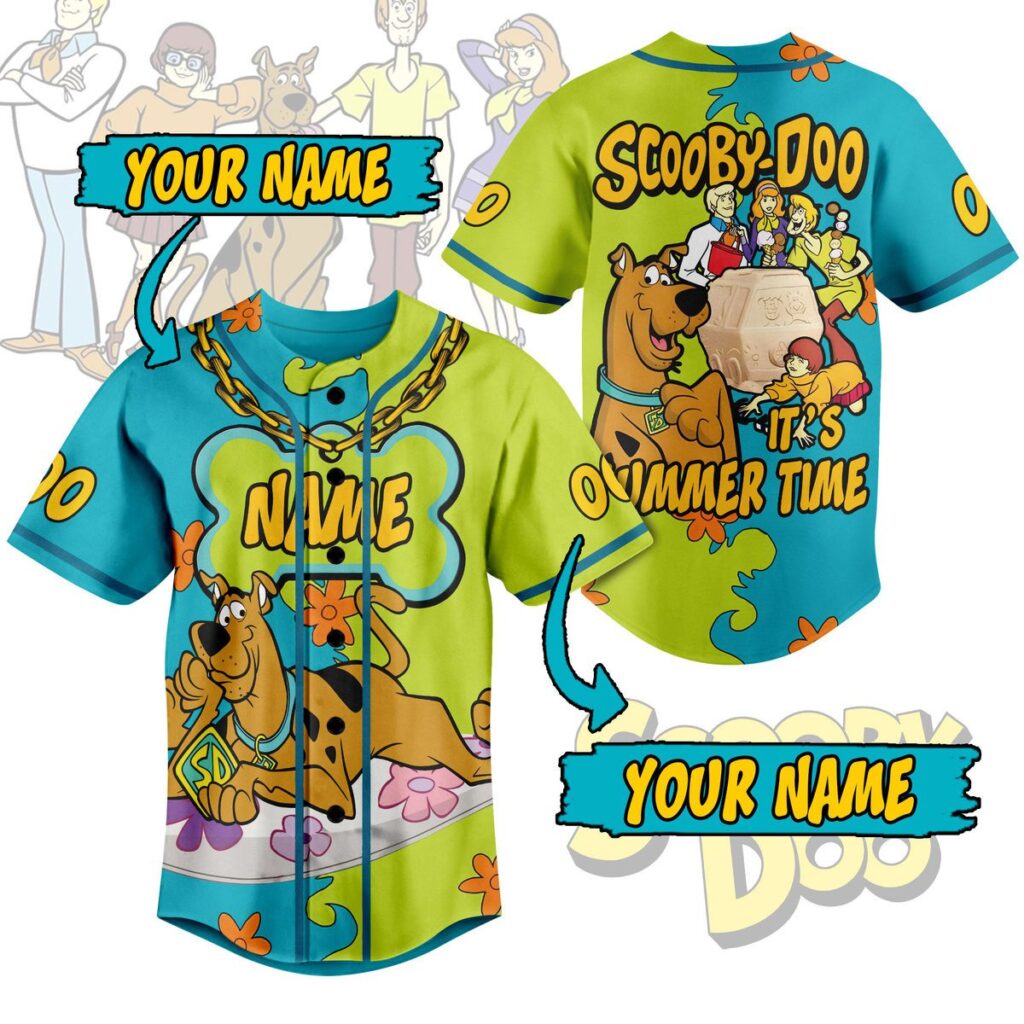 Scooby-DooBaseball Jersey For Men Women And Kids Gift for Fans Scooby-DooBaseball Jersey For Men Women And Kids Gift for Fans