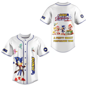 Sonic the Hedgehog Baseball Jersey For Men Women And Kids Gift for Fans