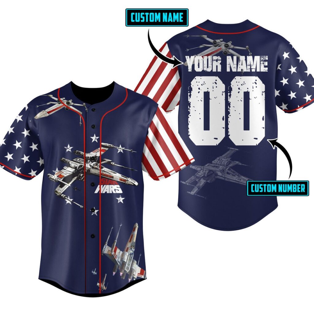 Star Wars Baseball Jersey For Men Women And Kids Gift for Fans Star Wars Baseball Jersey For Men Women And Kids Gift for Fans