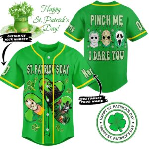 St. Patricks Day Baseball Jersey For Men Women And Kids Gift for Fans