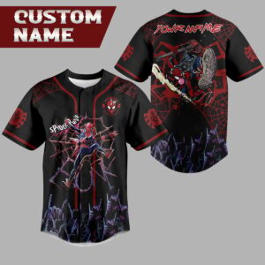 Spider Punk Baseball Jersey For Men Women And Kids Gift for Fans