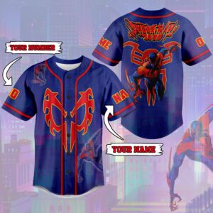 Spider Man Baseball Jersey For Men Women And Kids Gift for Fans