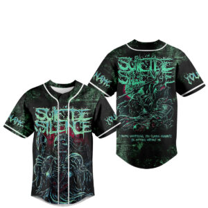 Suicide Silence Baseball Jersey For Men Women And Kids Gift for Fans