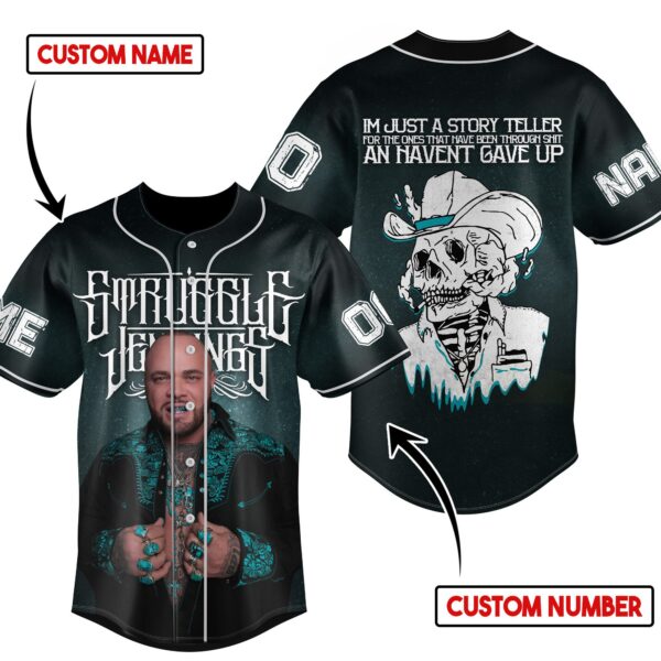 Struggle Jennings Baseball Jersey For Men Women And Kids Gift for Fans
