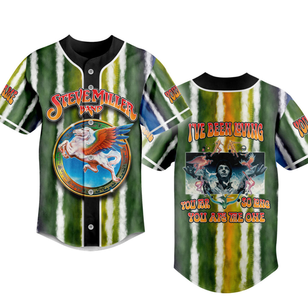 Steve Miller Band Baseball Jersey For Men Women And Kids Gift for Fans Steve Miller Band Baseball Jersey For Men Women And Kids Gift for Fans