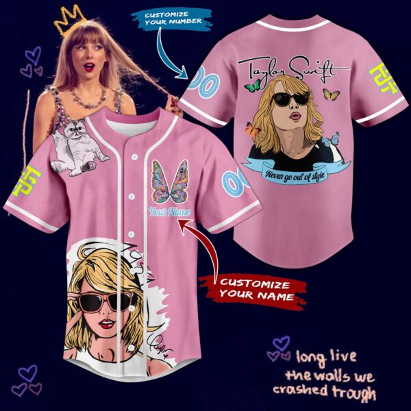 Taylor Swift Baseball Jersey For Men Women And Kids Gift for Fans