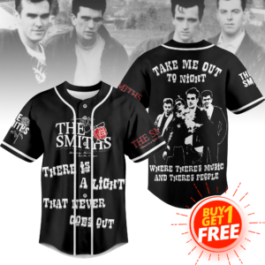 Take Me Out Tonight The Smiths Baseball Jersey For Men Women And Kids Gift for Fans