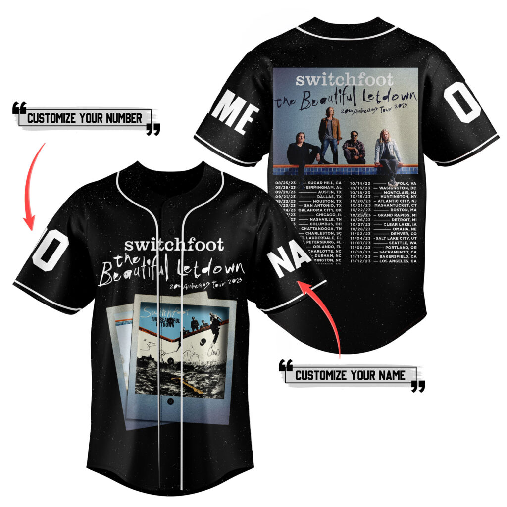 Switchfoot Baseball Jersey For Men Women And Kids Gift for Fans Switchfoot Baseball Jersey For Men Women And Kids Gift for Fans