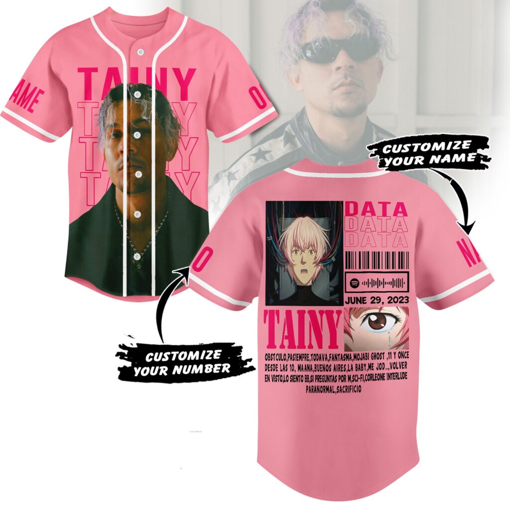 Tainy Baseball Jersey For Men Women And Kids Gift for Fans Tainy Baseball Jersey For Men Women And Kids Gift for Fans