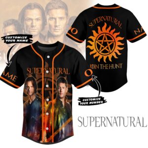 Supernatural Baseball Jersey For Men Women And Kids Gift for Fans