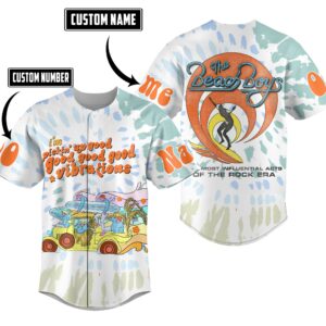 The Beach Boys Baseball Jersey For Men Women And Kids Gift for Fans