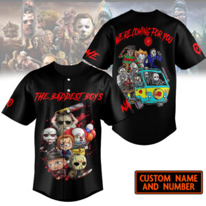 The Baddest Boys Baseball Jersey For Men Women And Kids Gift for Fans