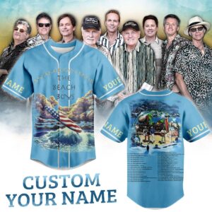 The Beach Boys Baseball Jersey For Men Women And Kids Gift for Fans