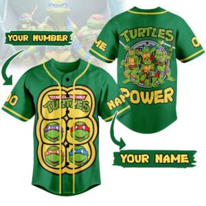 Teenage Mutant Ninja Turtles Baseball Jersey For Men Women And Kids Gift for Fans