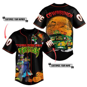 Teenage Mutant Ninja Turtles Baseball Jersey For Men Women And Kids Gift for Fans