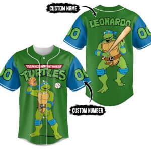 Teenage Mutant Ninja Turtles Baseball Jersey For Men Women And Kids Gift for Fans
