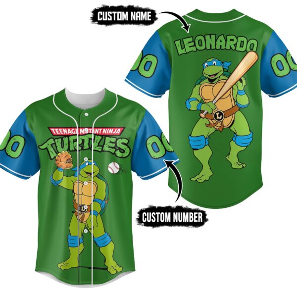 Teenage Mutant Ninja Turtles Baseball Jersey For Men Women And Kids Gift for Fans