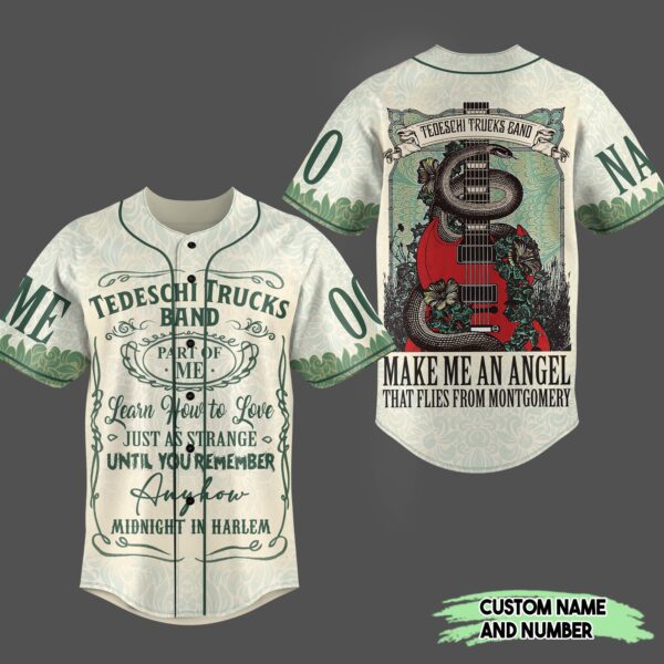 Tedeschi Trucks Baseball Jersey For Men Women And Kids Gift for Fans