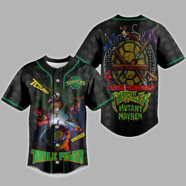 Teenage Mutan Ninja Turtles Baseball Jersey For Men Women And Kids Gift for Fans