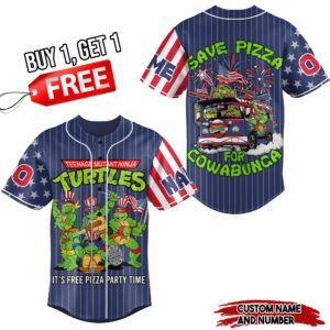 Teenage Mutan Ninja Turtles Baseball Jersey For Men Women And Kids Gift for Fans