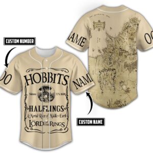 The Hobbit Baseball Jersey For Men Women And Kids Gift for Fans