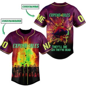 The Expendables Baseball Jersey For Men Women And Kids Gift for Fans