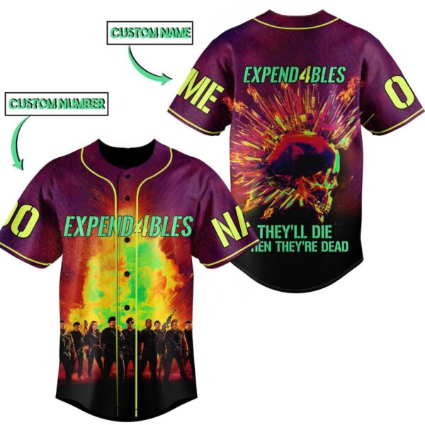 The Expendables Baseball Jersey For Men Women And Kids Gift for Fans
