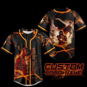 The Flash Baseball Jersey For Men Women And Kids Gift for Fans