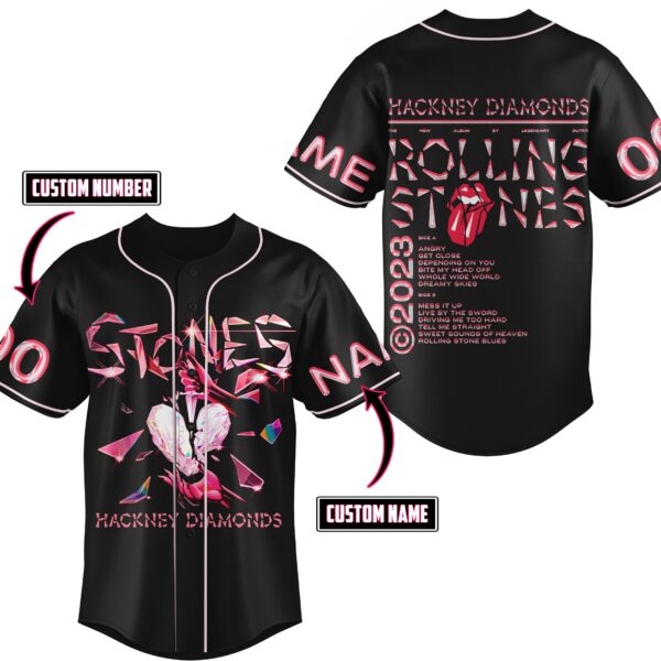 The Rolling Stones Baseball Jersey For Men Women And Kids 377914