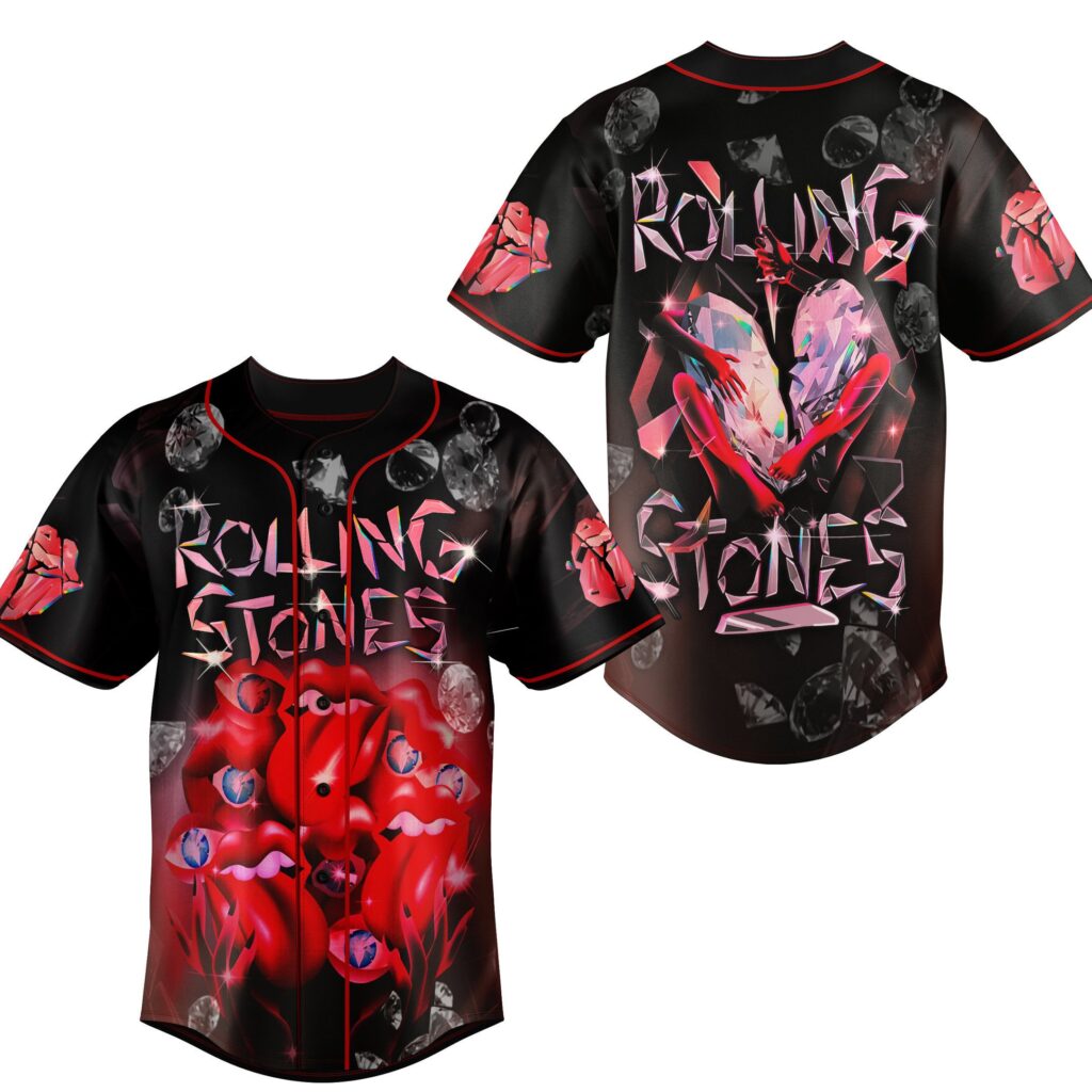 The Rolling Stones Baseball Jersey For Men Women And Kids 766266 The Rolling Stones Baseball Jersey For Men Women And Kids 766266