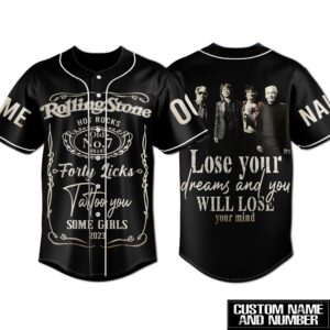The Rolling Stones Baseball Jersey For Men Women And Kids 193597