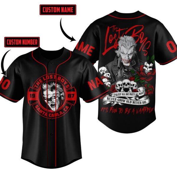 The Lost Boys Baseball Jersey For Men Women And Kids Gift for Fans