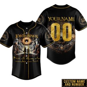 The Lord Of The Rings Baseball Jersey For Men Women And Kids Gift for Fans