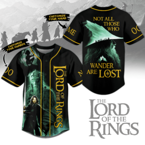 The Lord Of The Rings Baseball Jersey For Men Women And Kids Gift for Fans