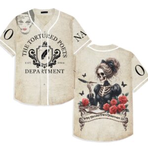 The Tortured Poets Department Baseball Jersey For Men Women And Kids Gift for Fans