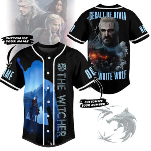 The Witcher Baseball Jersey For Men Women And Kids Gift for Fans