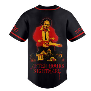 The Weeknd After Hours Nightmare Baseball Jersey - Stylish Unisex Apparel Gift for Fans 1