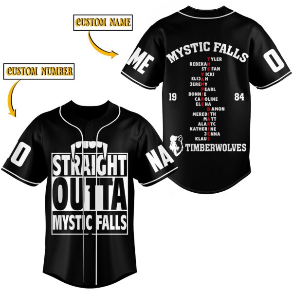 The Vampire Diaries Baseball Jersey For Men Women And Kids Gift for Fans
