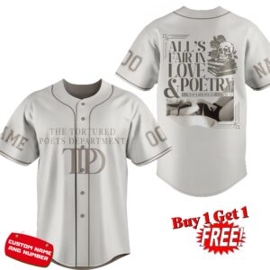 The Tortured Poets Department Baseball Jersey For Men Women And Kids Gift for Fans