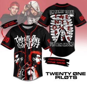 Twenty One Pilots Baseball Jersey For Men Women And Kids Gift for Fans