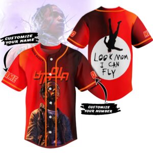 Travis Scott Baseball Jersey For Men Women And Kids Gift for Fans