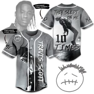 Travis Scott Baseball Jersey For Men Women And Kids Gift for Fans