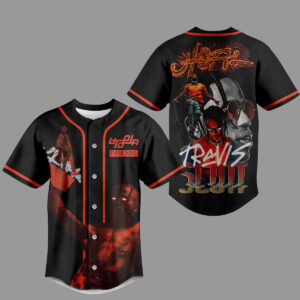 Travis Scott Baseball Jersey For Men Women And Kids Gift for Fans