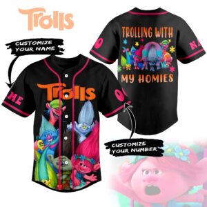 Trolls Baseball Jersey For Men Women And Kids Gift for Fans