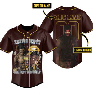 Travis Scott Baseball Jersey For Men Women And Kids Gift for Fans