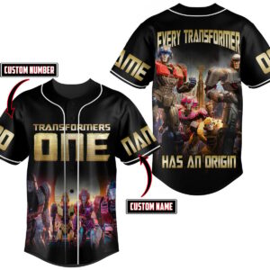 Transformers One Baseball Jersey For Men Women And Kids Gift for Fans