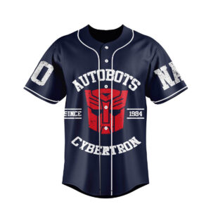 Transformers Autobots Cybertron Baseball Jersey For Men Women And Kids Gift for Fans 1