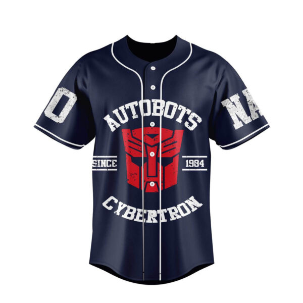Transformers Autobots Cybertron Baseball Jersey For Men Women And Kids Gift for Fans